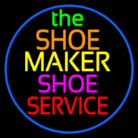 The Shoe Maker Shoe Service Neon Sign