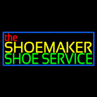 The Shoe Maker Shoe Service Neon Sign