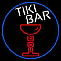 Tiki Bar Martini Neon Sign