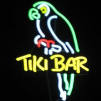 Tiki Bar Sculpture Mini Neon Light Neon Sign