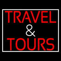 Travel And Tours Neon Sign