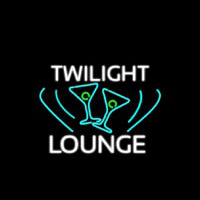 Twilight Lounge With Martini Neon Sign