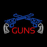 Two Gun Logo Neon Sign