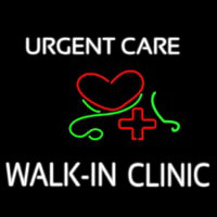 Urgent Care Walk In Clinic Neon Sign