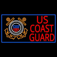 Us Coast Guard Logo Neon Sign