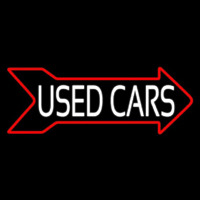 Used Cars Arrow Neon Sign