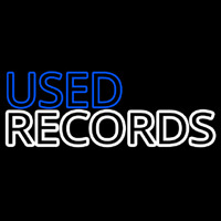 Used Records Neon Sign