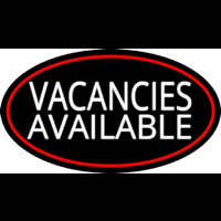 Vacancies Available With Border Neon Sign