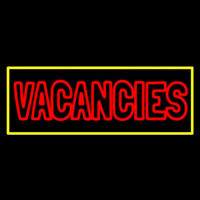 Vacancies Neon Sign