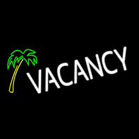 Vacancy With Tree Neon Sign