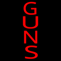 Vertical Guns Neon Sign