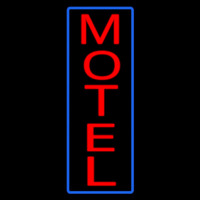 Vertical Motel Neon Sign