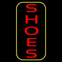 Vertical Shoes Border Neon Sign