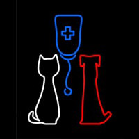 Veterinary Pet Clinic Neon Sign