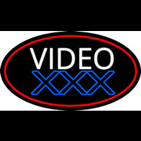 Video Triple X Neon Sign