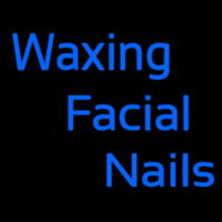 Wa ing Facial Nails Neon Sign