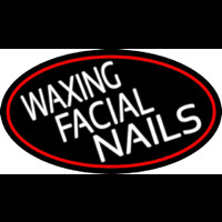 Wa ing Facial Nails Neon Sign