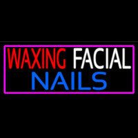 Wa ing Facial Nails Neon Sign