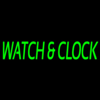 Watch And Clock Neon Sign