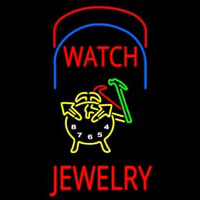 Watch Jewelry Logo Neon Sign