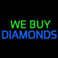 We Buy Diamonds Neon Sign