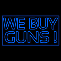 We Buy Guns Neon Sign