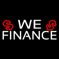 We Finance Dollar Logo 1 Neon Sign