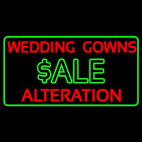 Wedding Gown Alteration Neon Sign