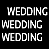 Wedding Neon Sign
