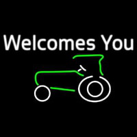 Welcomes You Logo Neon Sign