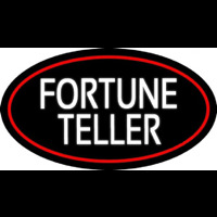 White Fortune Teller Neon Sign