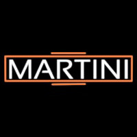 White Martini Real Neon Glass Tube Neon Sign