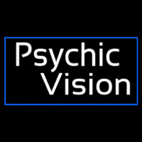 White Psychic Vision Neon Sign