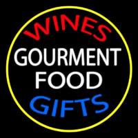 Wines Food Blue Gifts Neon Sign