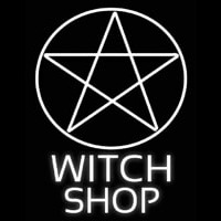 Witch Shop Neon Sign