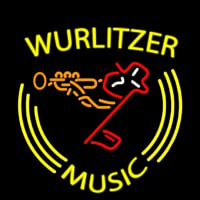 Wurlitzer Music Neon Sign