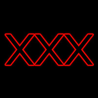 X   Neon Sign