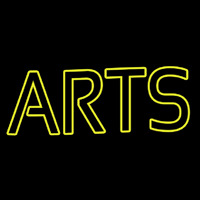 Yellow Arts Neon Sign