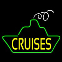 Yellow Cruises Neon Sign