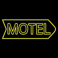 Yellow Double Stroke Neon Sign