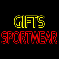 Yellow Gifts Red Sportswear Neon Sign