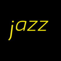 Yellow Jazz Cursive Neon Sign