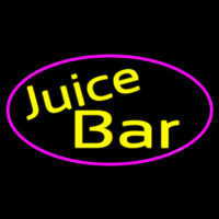 Yellow Juice Bar Neon Sign