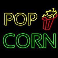 Yellow Pop Green Corn Neon Sign