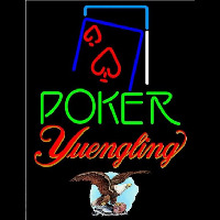 Yuengling Green Poker Red Heart Beer Sign Neon Sign