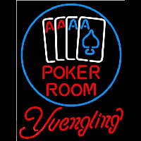 Yuengling Poker Room Beer Sign Neon Sign