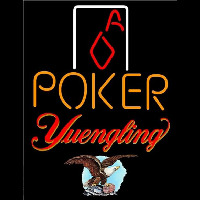 Yuengling Poker Squver Ace Beer Sign Neon Sign