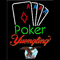 Yuengling Poker Tournament Beer Sign Neon Sign