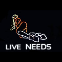 live lides woman Neon Sign